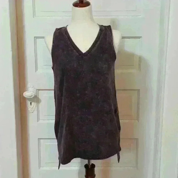 Hand Dyed Tunic Tank Top - Picture 1 of 3